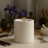Basement : Moondance : % 100 Soya Beton Mum (Iris Çiçeği, Bergamot, Amber, Guiac Ağacı, Vanilya) - 1 Adet