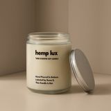 Basement : Oud Lux : Cam Kavanozda Kokulu %100 Soya Mum (Oud, Guiac Ağacı) - 1 Adet