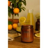Basement : Oxygen : Amber Cam Kavanozda : Kokulu Soya Mum (Limon, Bergamot, Iris Çiçeği, Ylang Ylang) - 1 Adet