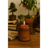 Basement : Palo Santo : Amber Cam Kavanozda : Kokulu Soya Mum (Santo Ağacı, Sandal, Sedir, Bergamot, Citrus) - 1 Adet