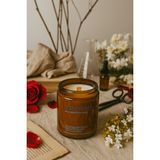 Basement : Rose Peony : Amber Cam Kavanozda : Kokulu Soya Mum (Gül, Peoni, Beyaz Yasemin, Amber Çiçeği) - 1 Adet