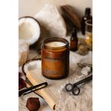 Basement : Salted Coconut : Amber Cam Kavanozda : Kokulu Soya Mum (Hindistan Cevizi, Deniz Tuzu, Beyaz Musk) - 1 Adet