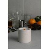Basement : Satsuma : % 100 Soya Beton Mum (Narenciye, Mandalin, Citrus, Çam, Okaliptüs) - 1 Adet