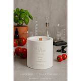 Basement : Tomato : % 100 Soya Beton Mum (Domates, Fesleğen, Yeşil Bitki Esansı) - 1 Adet