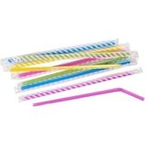 Basepack Jelatin Sargılı Körüklü Frozen Pipet 50 Adet Karışık Renkli
