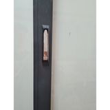 Başer Makina Siyah Cam Balkon Kolu Ispanyolet Kol Kolay Montaj Özelliği ile Uygun