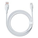 Baseus 1.2 mt Beyaz Pudding USB-A to Type-C Hızlı Şarj Kablosu