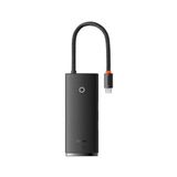 Baseus 100W 5 Portlu Type-C Hub Adaptör Çoklayıcı HDMI 4K 3*usb 3.0 Pd Girişli Typce Hub - Siyah