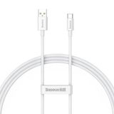 Baseus 1MT 6A 100W Mega Hızlı USB To Type C Şarj ve Data Kablosu, Akım Ve Isı Korumalı Type C Kablo
