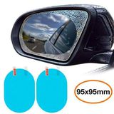 Baseus 95x95 mm 2 Adet Set Araç Oto Yan Dikiz Ayna Yağmur Su Kaydırıcı Sis Önleyici Film
