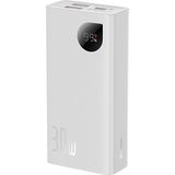 Baseus Adaman2 Digital Display 10.000 mAh 30W Beyaz Powerbank
