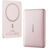 Baseus AM41 Picogo 0.3'' 5000mAh Ultra İnce Powerbank 20W Hızlı Şarj Cihazı Pembe