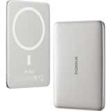 Baseus AM41 Picogo 5000 mAh Magsafe Çöl Titanyum Kablosuz Powerbank