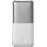 Baseus Bipow Pro Overseas 10.000 mAh Digital Display 20W Beyaz Taşınabilir Şarj Cihazı