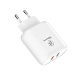 Baseus Bojure Series Dual-USB QC 3.0 23 W Hızlı Şarj Aleti