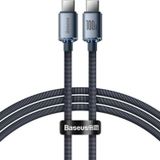 Baseus CAJY000701 100W 200 cm Siyah Type-C Şarj Kablosu