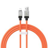 Baseus CoolPlay Serisi Hızlı Şarj Kablosu USB to iP 2.4A, 1m, Turuncu