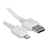 Baseus Crystal Hızlı Şarj Usb-A to Lightning 2.4A Şarj ve Data Kablosu 1m- Beyaz