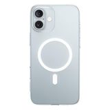 Baseus Crystal Series MagSafe Destekli iPhone 16 Uyumlu Telefon Kılıfı - Şeffaf