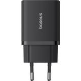 Baseus Cube C+U 20W Şarj Cihazı-Siyah - 20W GaN White