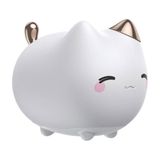 Baseus Cute Series Silikon Sevimli Kitty Karikatür Gece Lambası