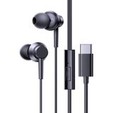 Baseus Encok CZ11 Type-C Bağlantılı Siyah Kulaklık Mikrofonlu Kulakiçi Stereo Tasarım