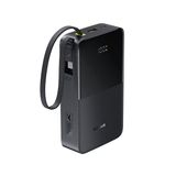 Baseus EnerFill Bipow2 Pro 20000mAh Dahili Usb-c Kablolu - 22.5 W Hızlı Şarj - LED Ekranlı Taşınabilir Powerbank Siyah
