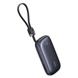Baseus Enerfill Fc21 QPow3 Ultra Dijital Göstergeli Ayrılabilir Kablolu Powerbank 10.000 mAh 22.5w - Siyah