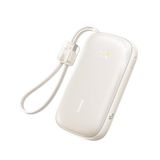 Baseus EnerFill Fc21 QPow3 Ultra Dijital Göstergeli Powerbank 20.000 mAh 45W Titanyum Ayrılabilir Kablolu