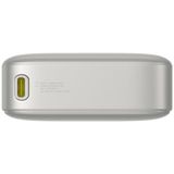 Baseus Free2Pull 20.000 mAh Dahili Type-C Kablolu 65W Hızlı Şarj Dijital Ekran Gri Powerbank