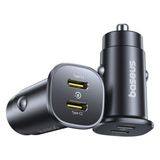 Baseus Gotrp Dp1 C+C 30W Araç Şarj Cihazı - Siyah
