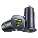 Baseus Gotrp Dp1 C+U 30W Araç Şarj Cihazı - Renk - Siyah