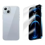Baseus İphone 15 Plus Corning Serisi Silikon Kılıf + Tempered Ekran Koruyucu Set-1852