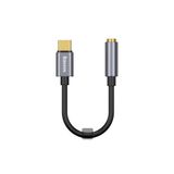 Baseus iPhone 15 ve 16 Tüm Serilere Uyumlu Type-C to 3.5mm Kulaklık Dönüştürücü Ses Adaptörü