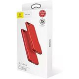 Baseus Iphone 7 / Iphone 8 Kirmizi Sarj Ve Kulaklik Girisli Audio Case Kapak