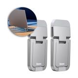 Baseus Katlanabilir Portatif Macbook Dizüstü Bilgisayar Laptop Stand Ayağı Ivoomi - Gümüş