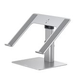 Baseus MacBook Metal Ayarlanabilir Dizüstü Bilgisayar Standı, Maks. 10 Kg Ağırlık ve 208 mm Yükseklik, Gümüş (LUJS000012)