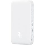 Baseus Magsafe Mini Wireless 5.000 MAH 20W Beyaz Taşınabilir Şarj Cihazı