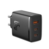 Baseus P10152301113-00 Cube Pro 2C+U Siyah 65W Duvar Tipi Hızlı Şarj Cihazı