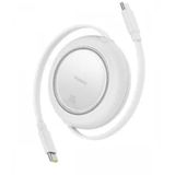 Baseus P10364500213-01 100W 1,5m ree2 Pull Mini Kablolu USB-C Şarj Kablosu Beyaz 750.60.35.0171