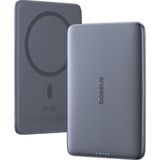 Baseus PicoGo AM41 Ultra Slim Gri 5000 mAh Hızlı Şarj MagSafe Powerbank