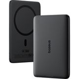 Baseus PicoGo AM41 Ultra Slim Siyah 5000 mAh Hızlı Şarj MagSafe Powerbank