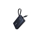 Baseus PicoGo Digital Göstergeli Süper Hızlı 10000mAh 45W Laptop Şarj edebilen Powerbank Siyah