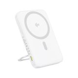 Baseus Picogo Qi2 Magsafe 5000 Mah 20W Powerbank Stand Özellikli + Type C To C Kablo - Beyaz