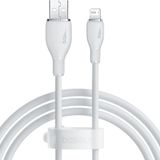 Baseus Pud Usb-A 2.4A 1.2 m Beyaz Lightning Şarj Kablosu