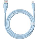Baseus Pud USB to C 100 W 1.2 m Mavi Şarj Kablosu