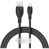 Baseus Pudding 1.2 M Siyah Usb To Lightning Hızlı Şarj Kablosu
