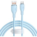 Baseus Pudding – USB to Type-C 100W PD 2.0 Hızlı Şarj Kablosu 1.2 m – Mavi