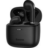 Baseus Şarj Kutulu Dokunmatik Ipx5 Su Geçirmez Bluetooth Kulaklık 350 Mah Şarjlı Bluetooth Kulaklık - Siyah