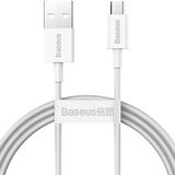 Baseus Superior Hızlı Şarj Özellikli Micro USB Kablosu 1m Beyaz